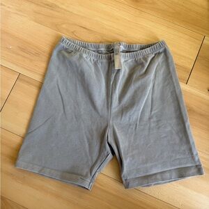 SKIMS Women's Gray Bike Shorts